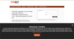 Desktop Screenshot of panel.chobot.pl